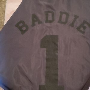 Oversized silk pullover